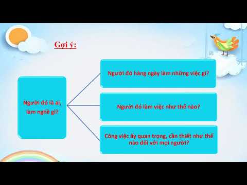 Video TLV lớp 3 tuần 22 Nói viết về một người lao động trí óc - YouTube