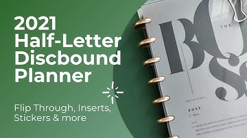 PLANNING :|: Planner Tour : Half Letter Discbound Flip Through