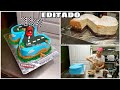 Como hacer un pastel en forma de número 2 sin moldes, pastel 4 en 1| pastel de carreras | cars cake