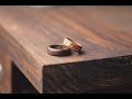 Making a wood ring from leopardwood