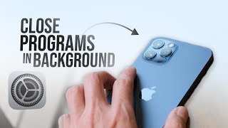 How to Close Programs Running in the Background of your iPhone (tutorial)