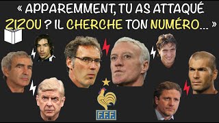 (LECTURE) Les embrouilles de Deschamps, Zidane, Blanc, etc en équipe de France 😡