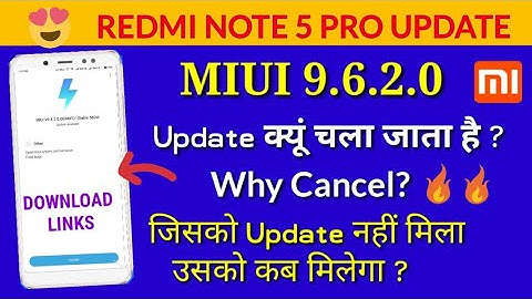Miui 9.6.2.0 update for Redmi note 5 pro | new features | Redmi note 5 pro miui 9.6.2 update