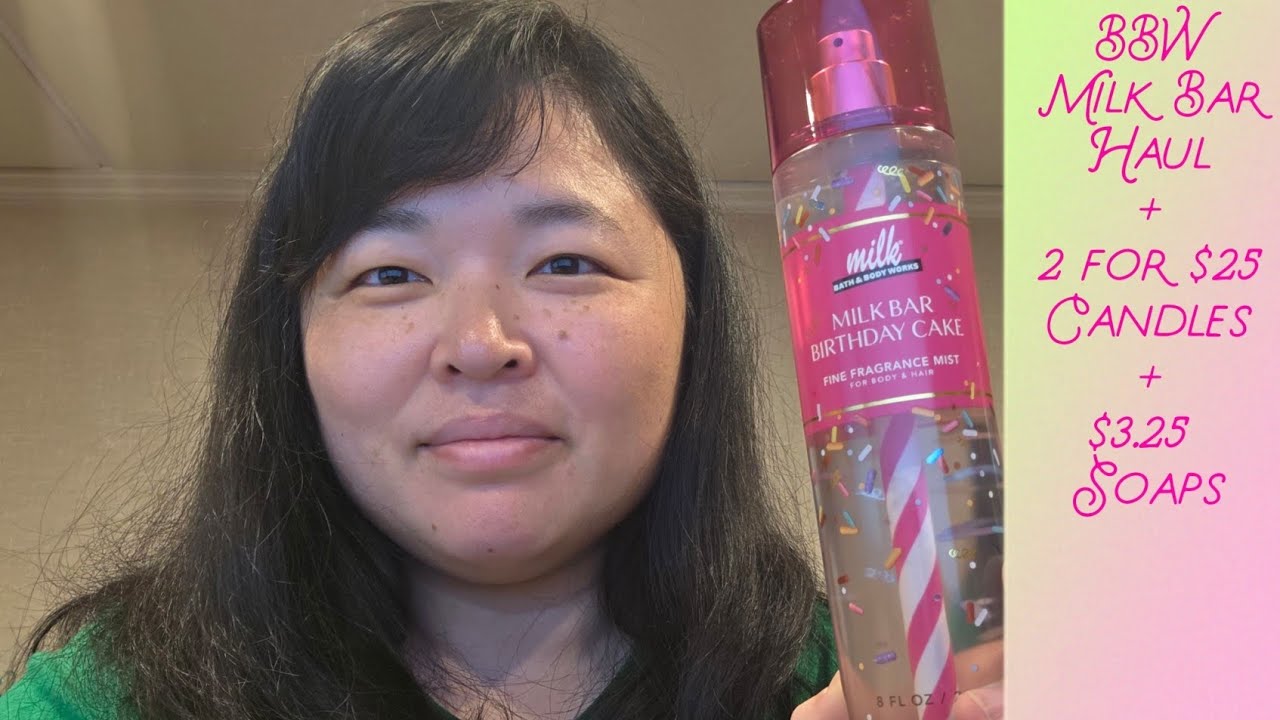 BBW Milk Bar Haul + 2 for $25 Candles and More! - YouTube