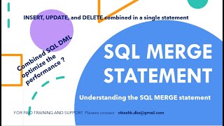 MERGE statement in SQL Server