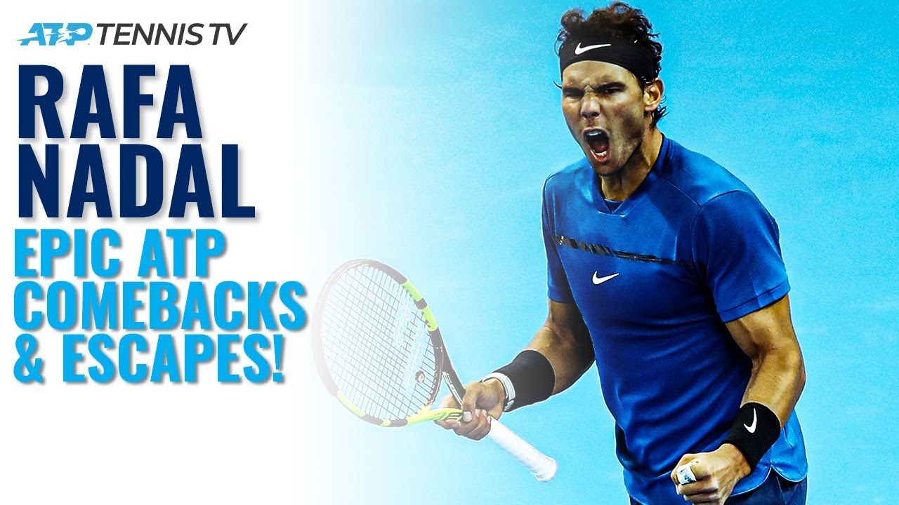 10 Epic Rafa Nadal Atp Comebacks Escapes Youtube