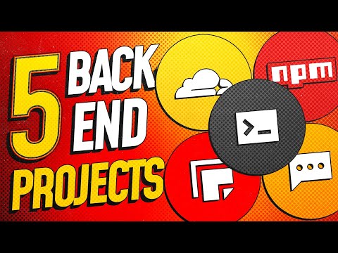 5 Backend Projects | Ideas for Building Great Backend Projects ✨