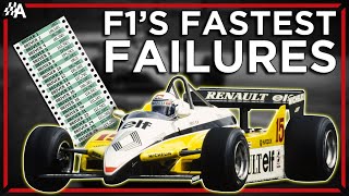 The Fastest F1 Cars To Never Win A Championship