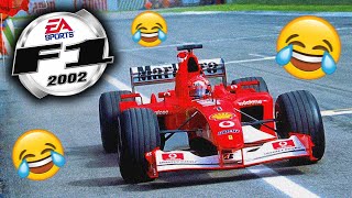 PLAYING F1 2002 CAREER MODE (F1 2002 PS2 Game)