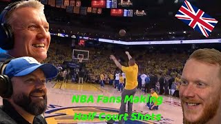 NBA Fans Making Half Court Shots For Money\/Cars Compilation REACTION!! | OFFICE BLOKES REACT!!