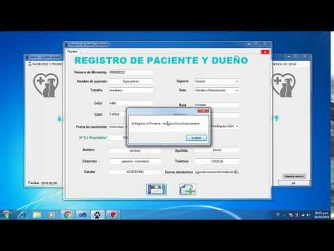 SYSTEM ANIMAL SOFTWARE VETERINARIO - REGISTRO DE PACIENTE E HISTORIA CLÍNICA