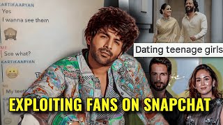Kartiks Snapchat Controversy Chats Audio Revealed Fans Justifying Problematic Behaviour