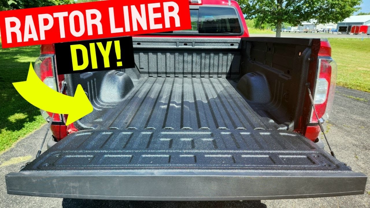 2021 GMC Canyon - DIY Raptor Liner Bed Liner