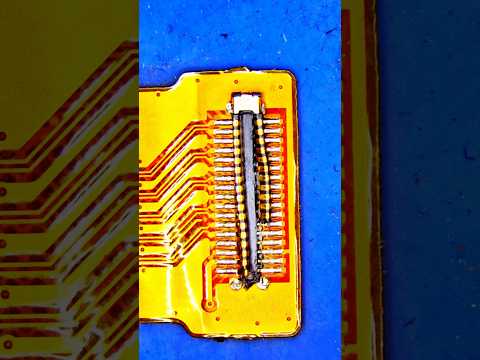 How to Change a Display FPC Connector | Mobile Phone Repair Guide #repair #mobilerepair #fpc