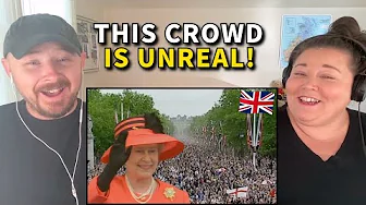 The Queen’s Golden Jubilee Crowd Left Us Speechless (Americans React)