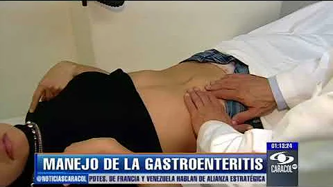 ¿Cómo se contrae la gastroenteritis?