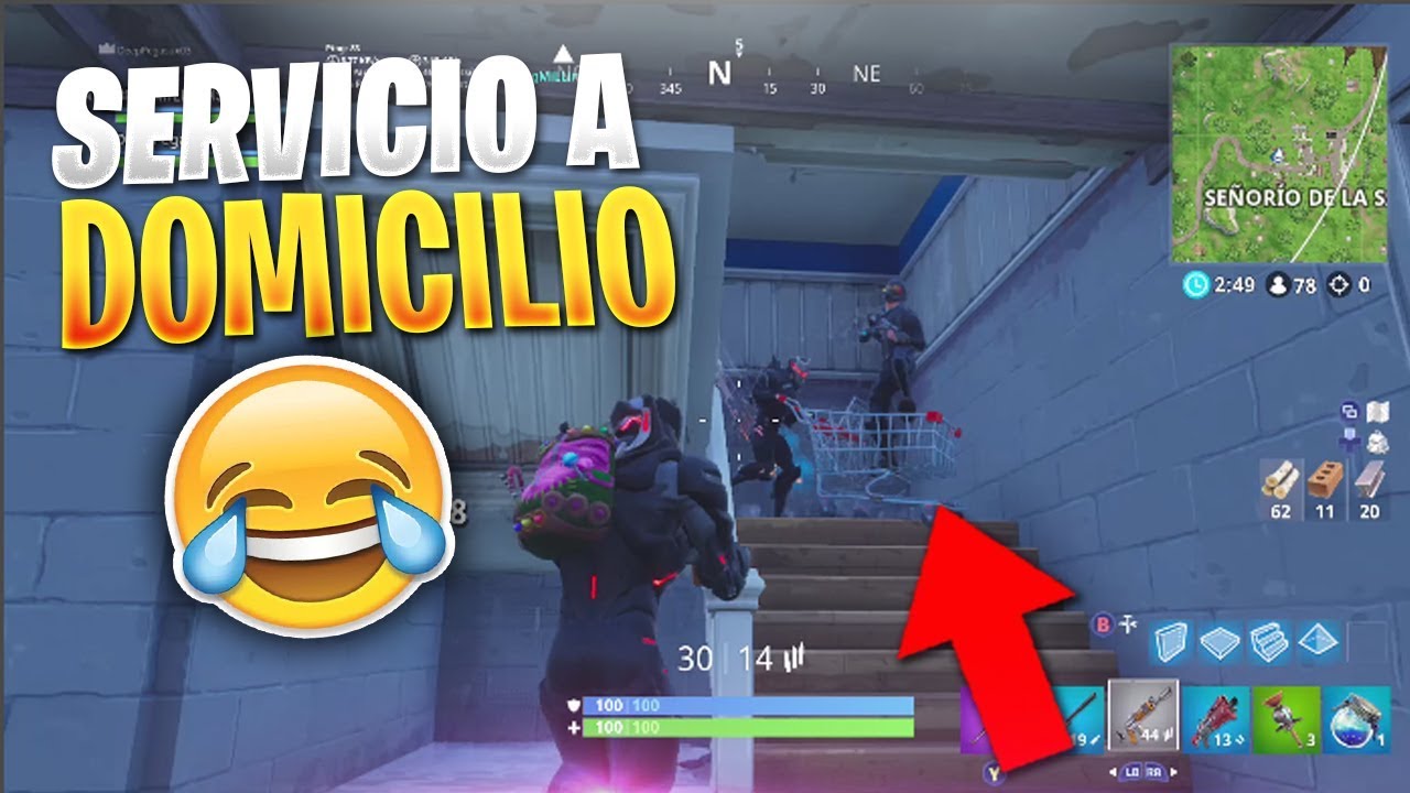 👉SERVICIO A DOMICILIO EN FORTNITE !! 😂