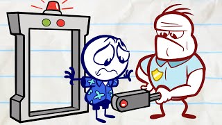 Pencilmate Takes a Vacation | Animated Cartoons Characters | Animated Short Films