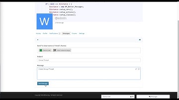 Better Messages - How to create group threads?