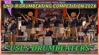 DRUMBEATING COMPETITION USLS DRUMBEATERS from LA SALLE BACOLOD | UNO-R UWEEK 2024 BACOLOD CITY