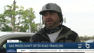 Travelers hit the road and see lower gas prices out of state
