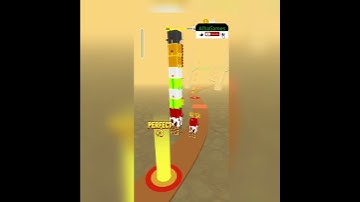 Animal Tower Run 🦝🦊🐺🐱 ( Android Gameplay Level Up All Level New Android Game ) #shorts game