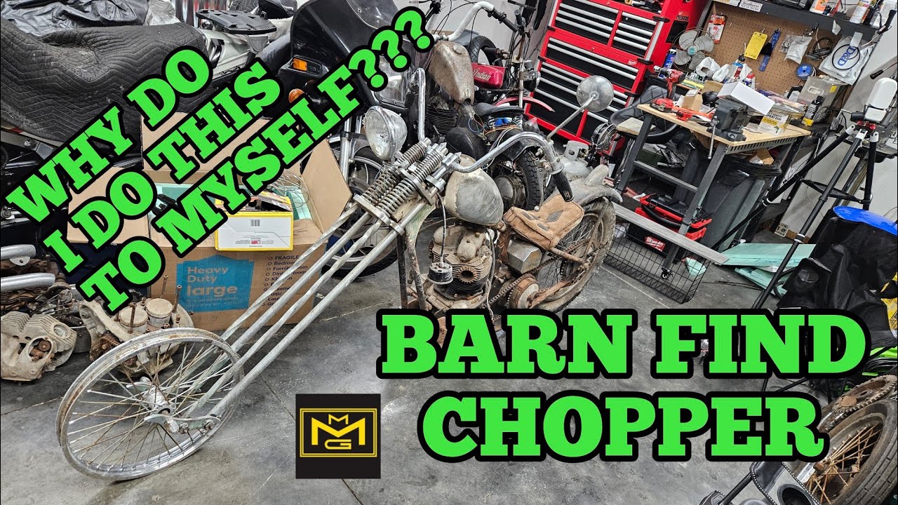 1965 Norton Chopper Basket Case Intro