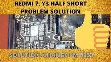 redmi 7 & y3 Not power on,redmi y3 redmi 7 dead problem fix, redmi 7, y3 half short problem solution