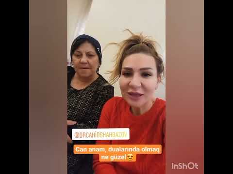 Psixoloq Narınc Rüstəmova qaynanası ilə video paylaşdı