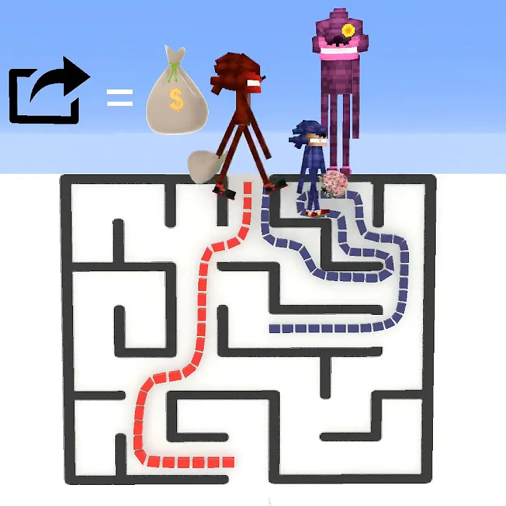 Let's choose the right path with Shin Blue and Shin Knuckles! ?