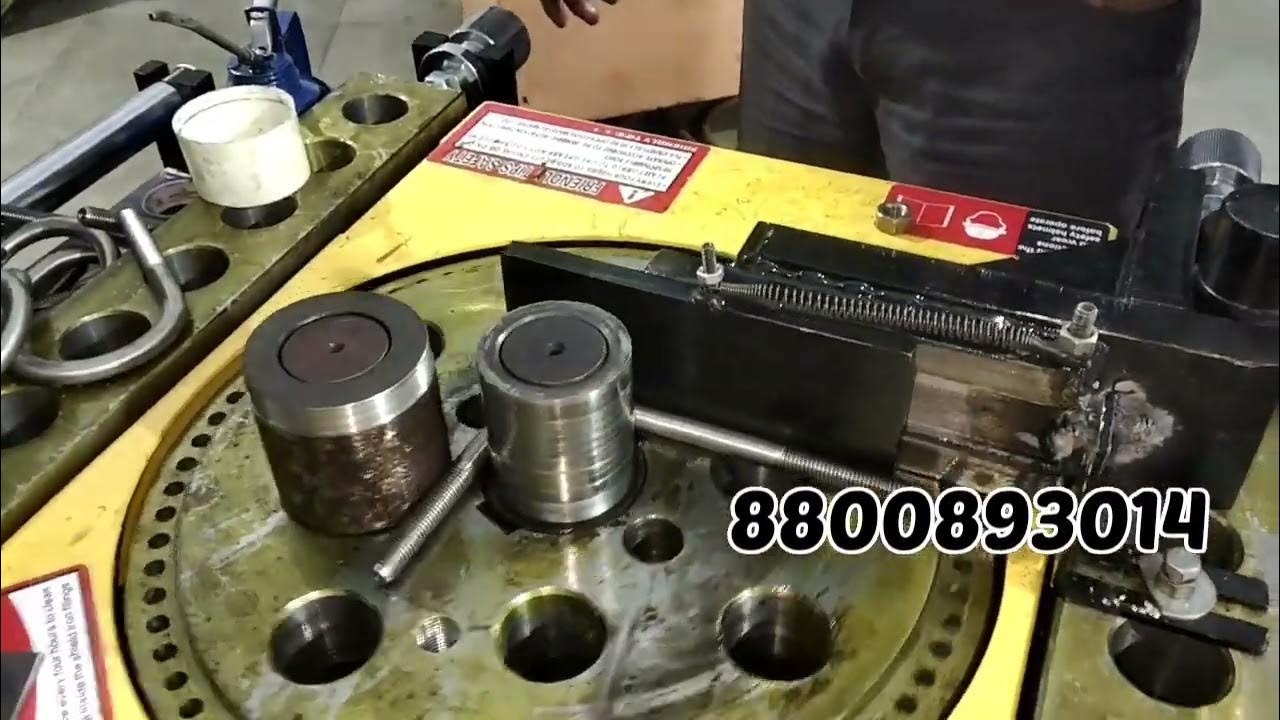 SS U bolt Bending Machine /U hook Bending Machine 8800893014 YouTube