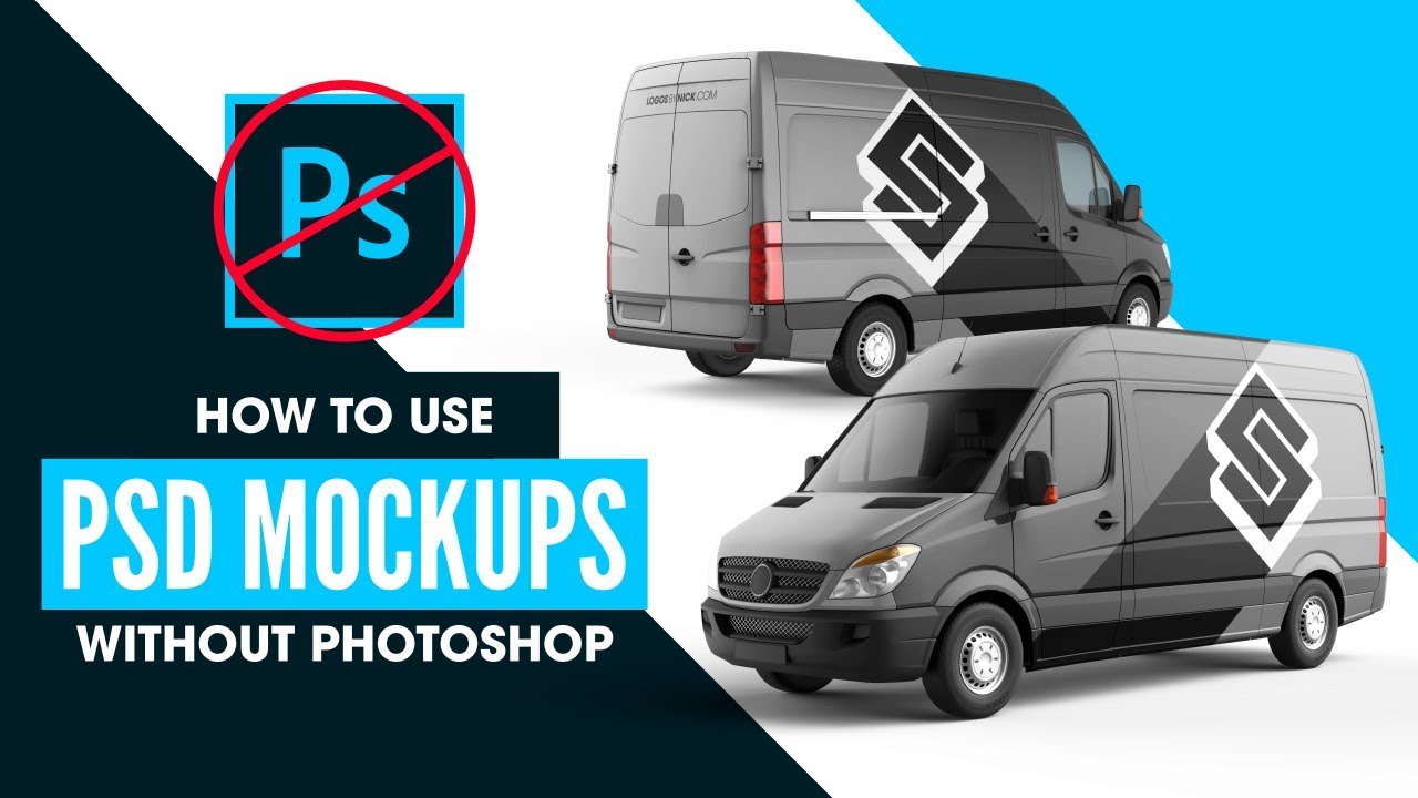 How To Use Psd Mockups Without Photoshop Youtube