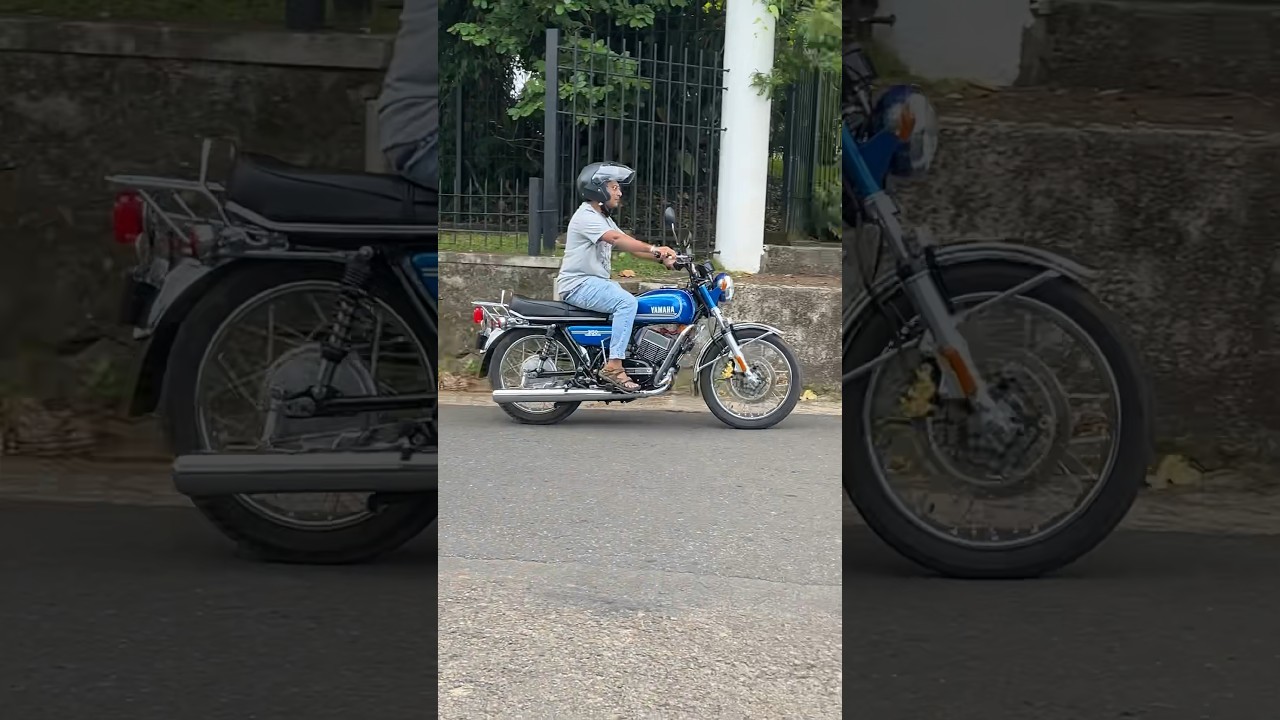 Yamaha RD350 | Rajdoot RD350 | Exhaust sound | HT Stock Original | RX100 | RX135 | RXZ
