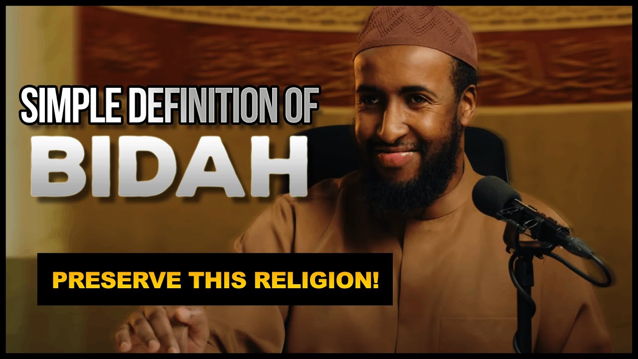 A Very Simple Definition Of Bidah! Stay Away From Innovation || Ustadh ...