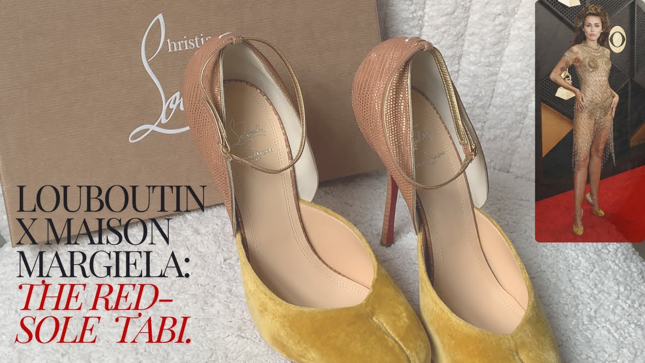 Christian Louboutin x Maison Margiela: Red Bottom Tabis - YouTube