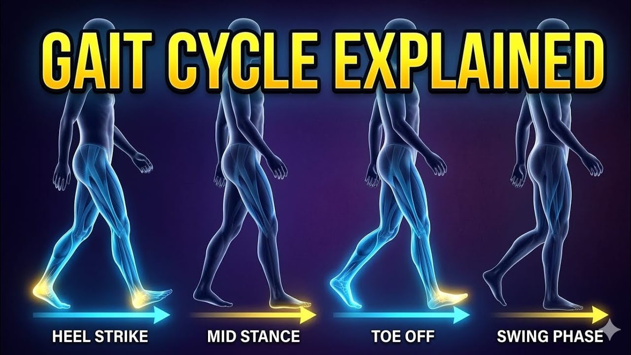 Gait & Gait Analysis Explained | Phases of Gait (Hinglish) - YouTube