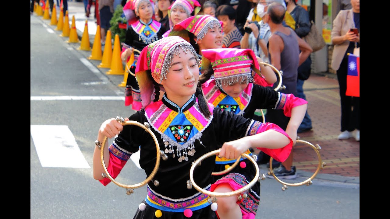 20231010横浜中華街雙十節パレード2023【ＨＤ・原画４Ｋ】