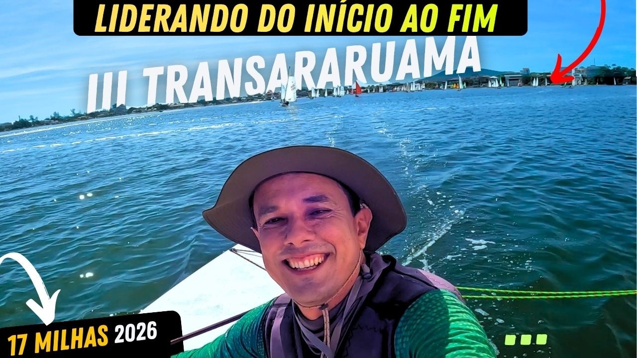 ⁣LIDERANDO NA REGATA 3ª TRANSARARUAMA RJ 2026