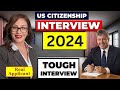Practice N-400 US Citizenship Interview 2024 &amp; Oath Ceremony -N400 Naturalization Interview 2024