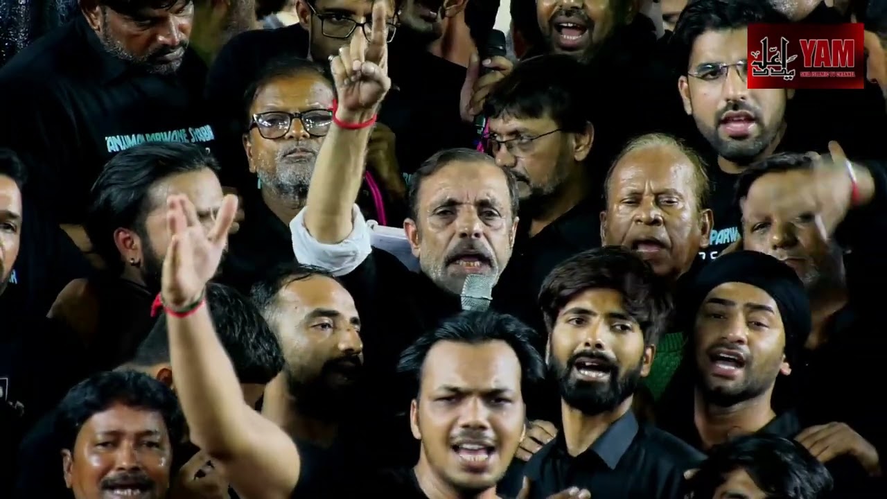 Anjuman e Parwane Shabbir| Noha : ASHUR KI WOH RAAT WOH SANATE KA ALAM| At Aalawa Bibi 9th muharram