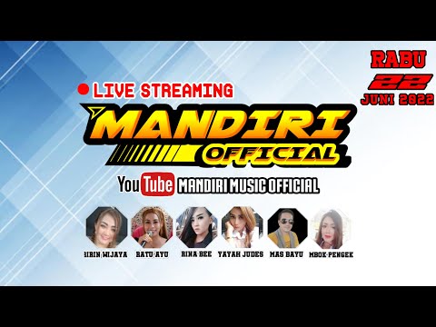 Live Streaming Mandiri Official ( Rabu, 22 Juni 2022 )