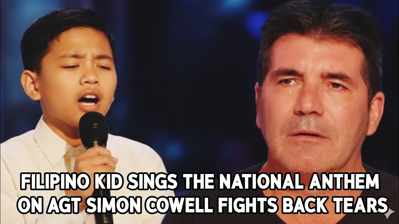 Filipino Kid Sings the National Anthem on AGT — Simon Cowell Fights Back Tears
