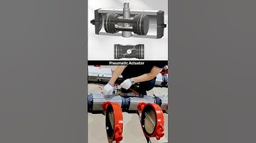 Double Acting Cylinder- Pneumatic Actuator 🙌✅ #caddesigner #3danimation #learning #cam #pump #3dcad