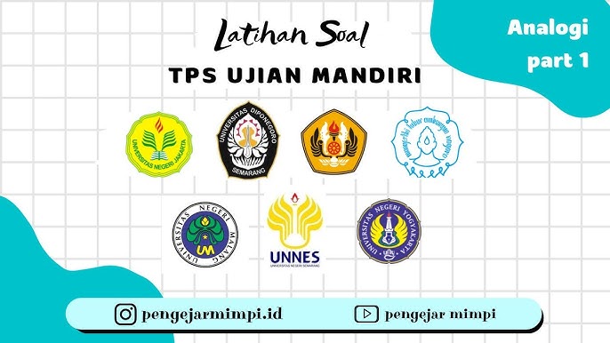 Jenis Soal Ujian Tulis Mandiri Universitas Negeri Jakarta 2021 Youtube Jenis Soal Ujian Tulis Mandiri Universitas Negeri Jakarta 2021 Youtube