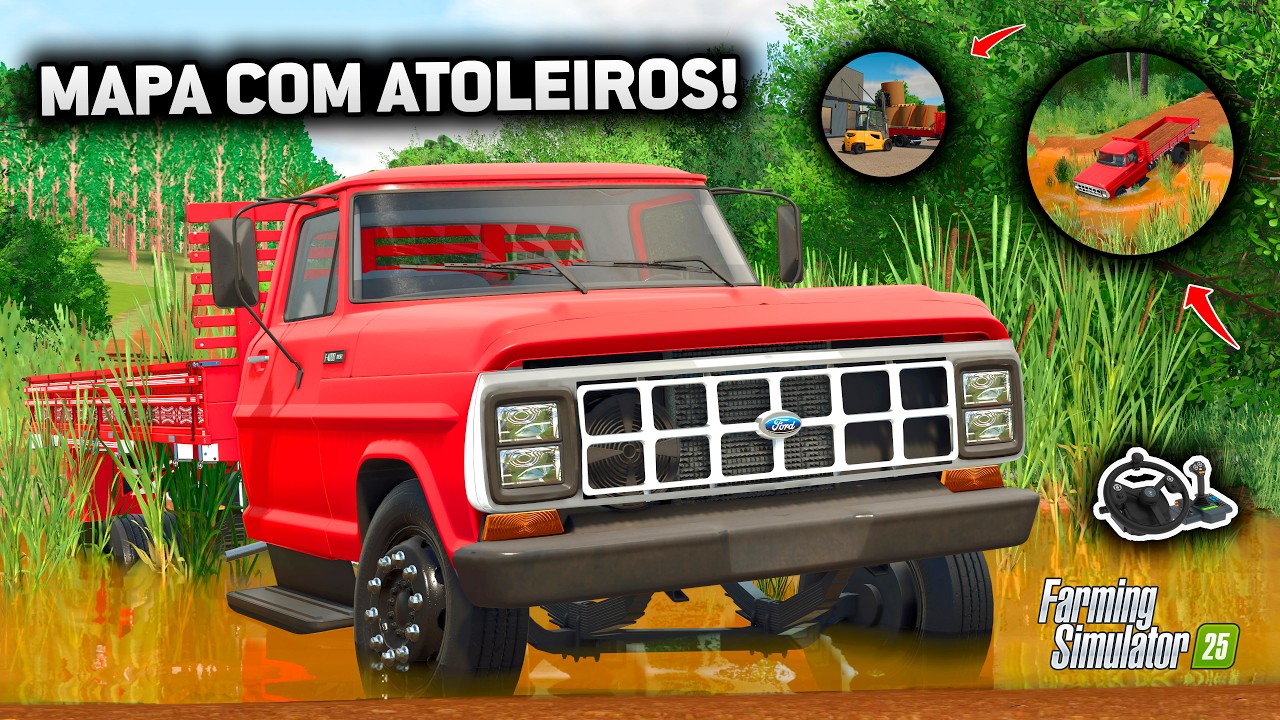 NOVO MAPA BRASILEIRO COM ATOLEIRO - FARMING SIMULATOR 25 - EP 11 (EM BUSCA DO SUCESSO T3)