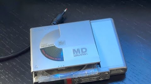 How to record a minidisc from digital input