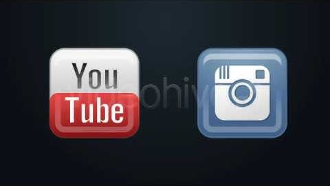 Social Media Icons Pack-After Effects Template Videohive