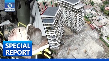 Ikoyi Building Collapse: 44 Bodies Recovered, 15 Rescued From 21-Storey Debris