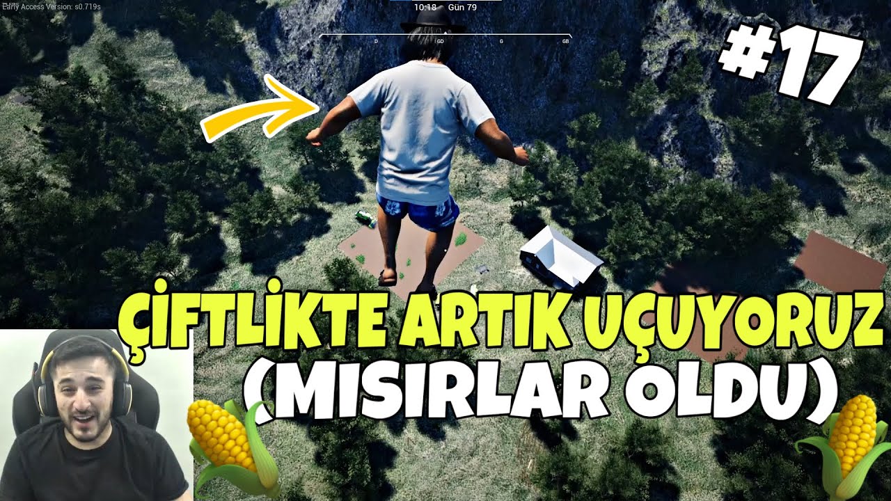 ÇİFTLİKTE UÇMA BUG'I BULDUK ARTIK UÇUYORUZ, MISIR HASADI YAPTIK! RANCH SIMILATOR (17.BÖLÜM)