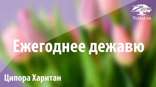 Ежегоднее дежавю̀.  Ципора Харитан